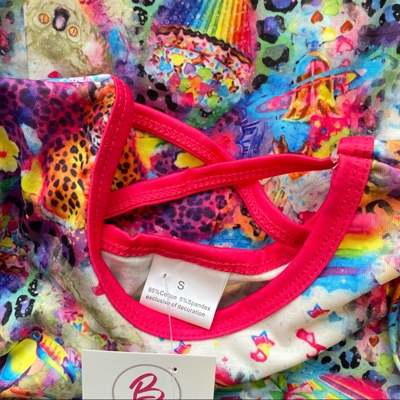 Girl Boutique Lisa Frank Inspired Dress - Picture 2 of 2